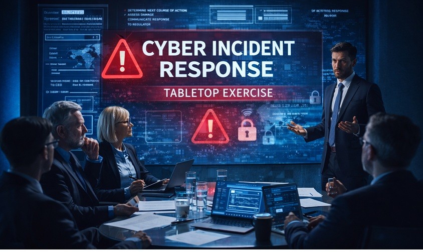 Tabletop exercise סימולציית אירוע סייבר להנהלה: מה יוצא מזה בפועל